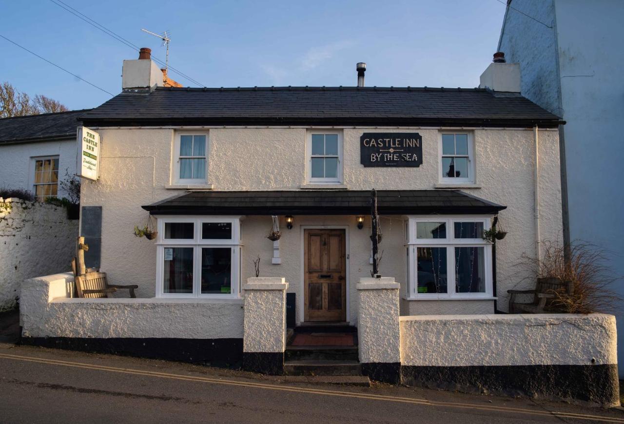 Manorbier Castle Inn Sunset Room Exterior foto